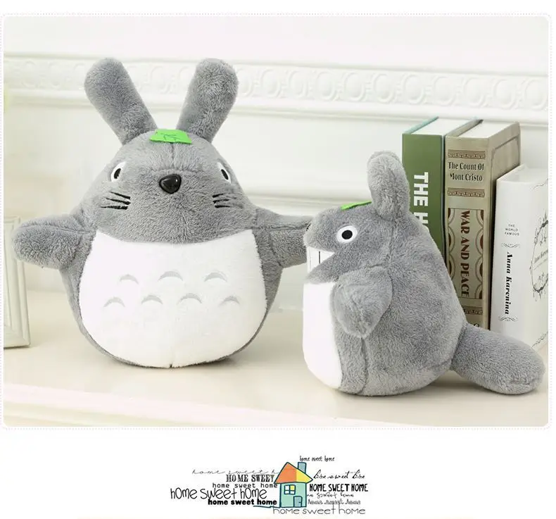Studio Ghibli оскал Мой сосед Тоторо большой мягкий аниме плюшевая игрушка Хаяо Миядзаки Мягкая кукла подарок для детей большой и маленький размер