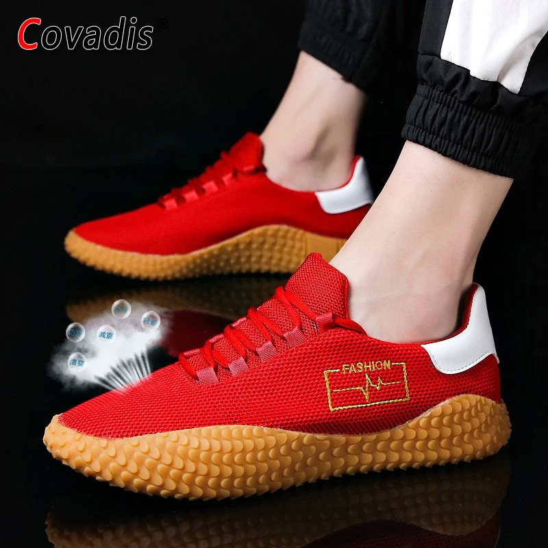 2019 Всесезонная обувь для Для мужчин брендовая повседневная дышащая легкая сетка