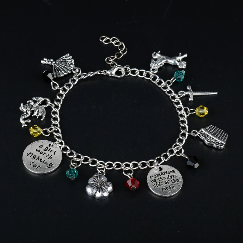 Женский браслет в стиле ретро на цепочке с подвесками|bracelets for|bracelets for womena bracelet |