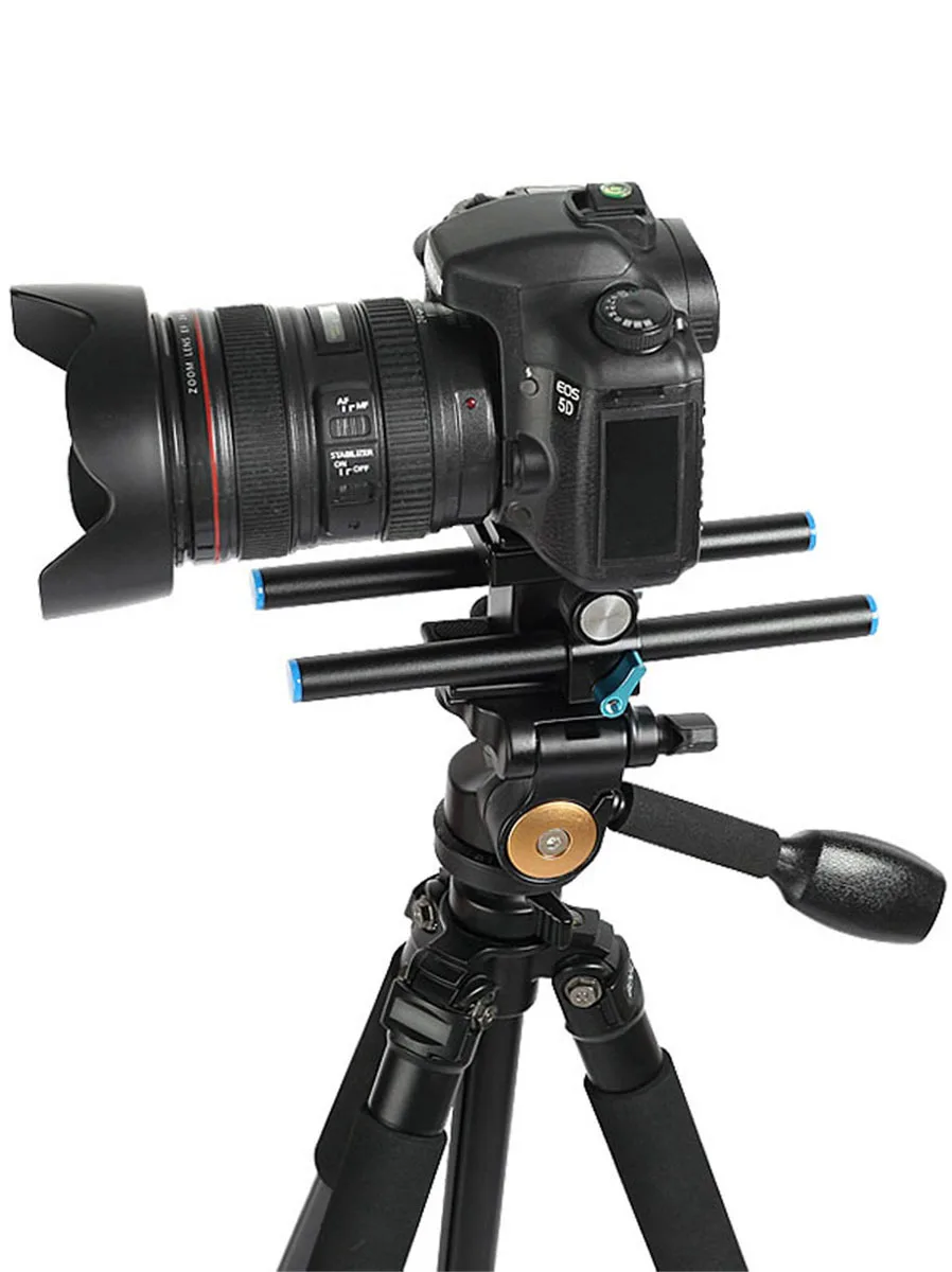 DSLR Rig Основа для макияжа лица Quick Release Камера штатива 1/4 винта крепления держателя