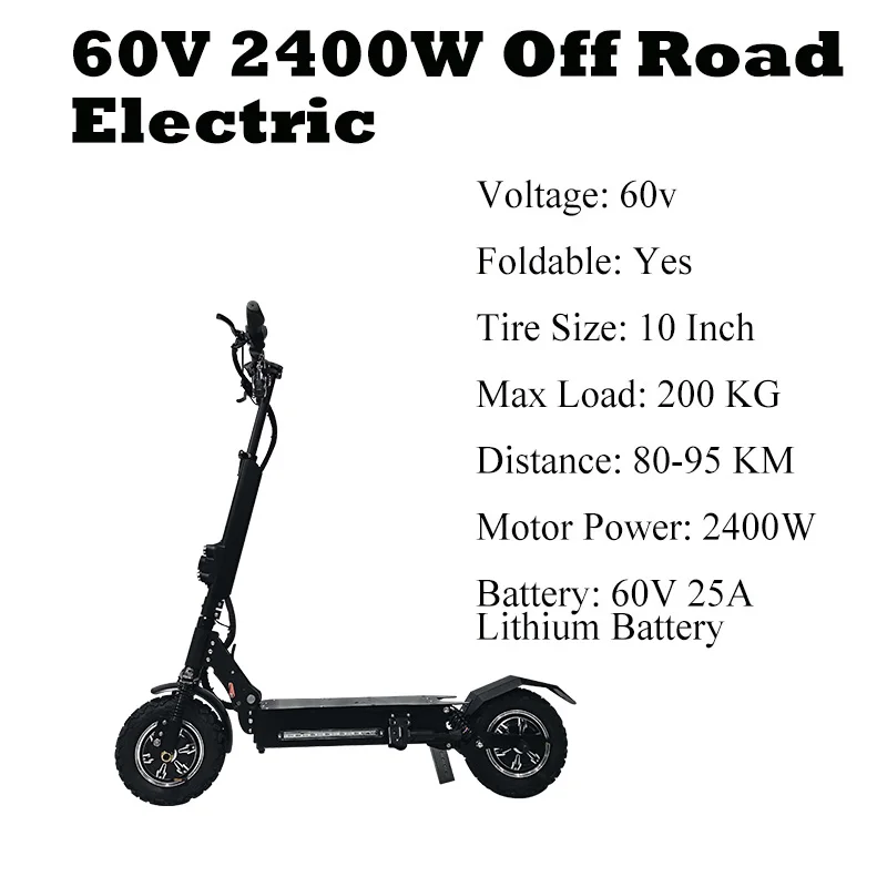 2400W 60V25AH 60V3200W мощный Электрический скутер 80 км/ч внедорожный скейтборд Лонгборд взрослый Электрический самокат складной профессиональный e скутер - Цвет: 2400W 60V25AH