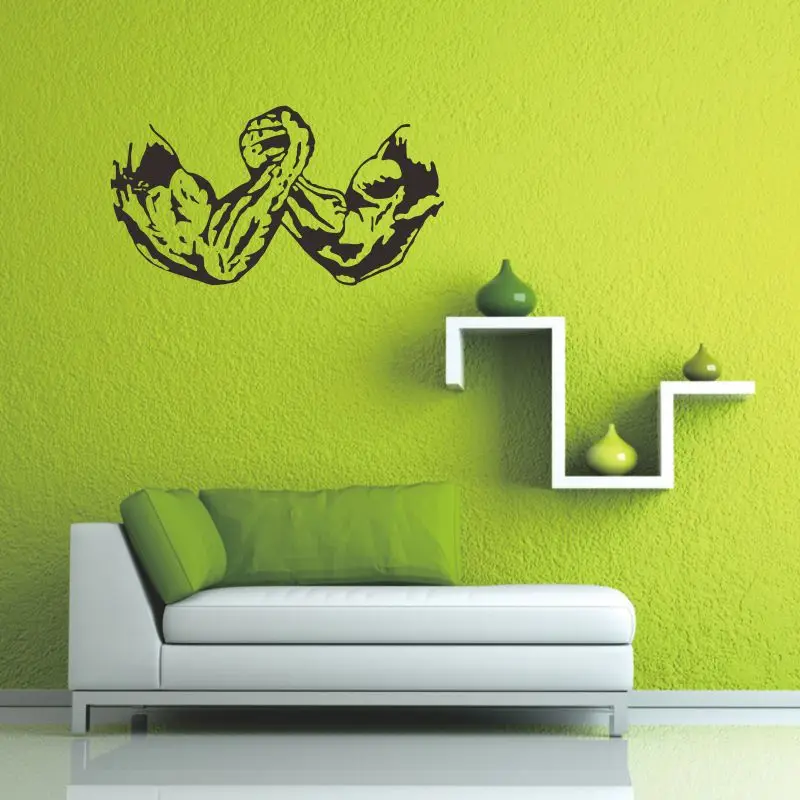 Dctal стикер настенный для спортзала Логотип Название тренажерный зал наклейка