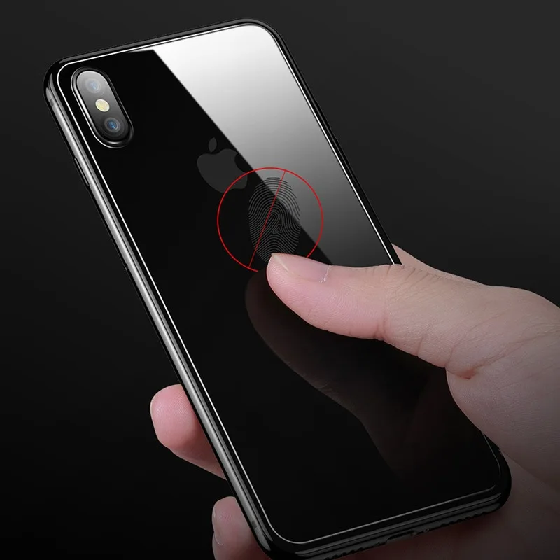 Передняя и задняя закаленная стеклянная пленка для iPhone X Xs Max XR 5s SE Protective Screen Protector XS 8 7 6 Plus безопасность.