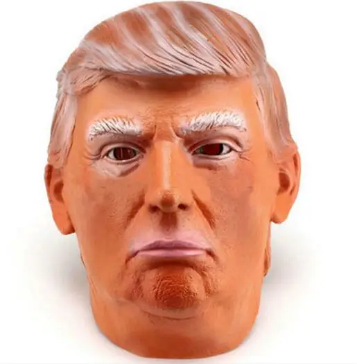 2016Hot распродажа взрослых Размеры Новый Дональд Трамп маска миллиардер