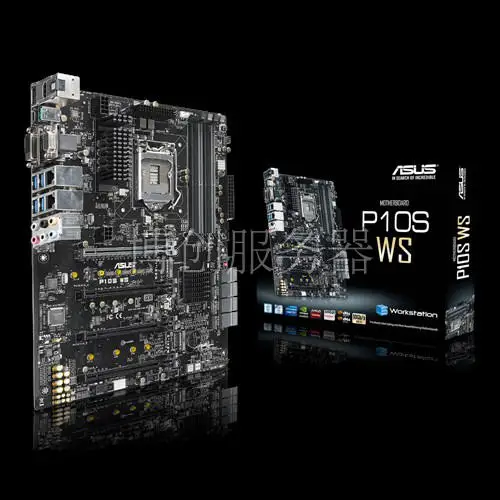 P10S WS C236 материнская плата с двумя гигабитными Ethernet поддержкой E3 1230 V5|Материнские