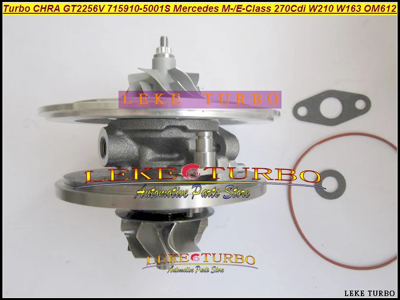 Картридж TURBO CHRA GT2256V 715910 -5002S Турбокомпрессор для Mercedes E-Class 270 CDI W210M-Class W163 1999-07 OM612 2.7L