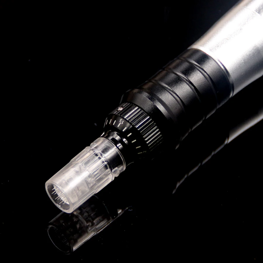 20 шт 12Pin иглы Дерма ручка байонетный картридж для электрического авто микроиглы Дерма ручка 12 pin нано MYM иглы-наконечники