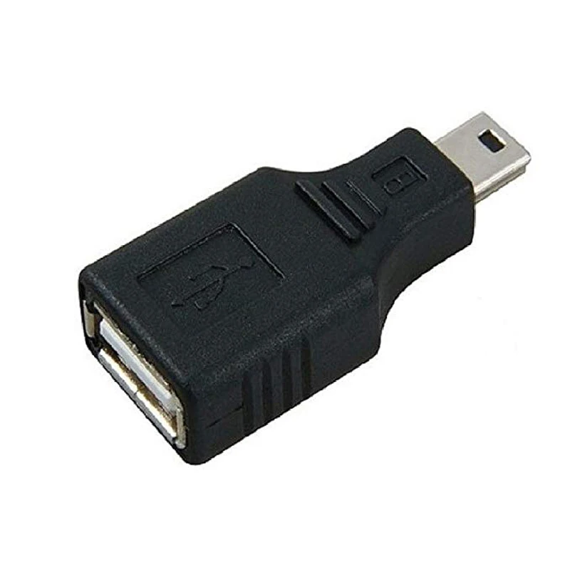 USB 2 0 Женский Джек мини B 5-контактный штекер OTG переходник разъема высокого