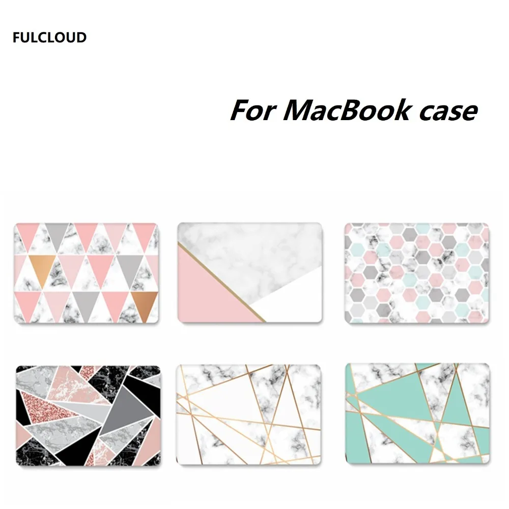Чехол для ноутбука FULCLOUD Новый чехол Apple Macbook 2018 A1932 Air/Retina/Pro 11 12 13 15 3 6 4|Сумки и чехлы
