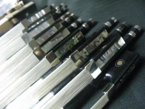 

10pcs Strong Professional black Carbon fiber violin bow 4/4 #7074
