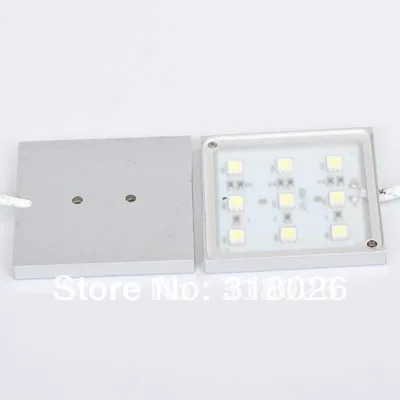 Светодиодная квадратная тонкая панель 1 8 Вт 9 шт. SMD5050 12 В постоянного тока вход