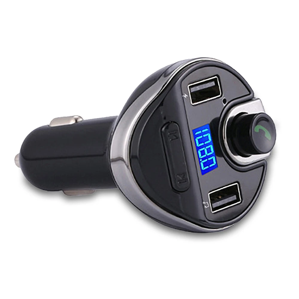 Двойной USB зарядное устройство Bluetooth беспроводной Автомобильный mp3 плеер Hands Free Комплект FM модулятор TF карта музыкальный аудио приемник передатчик