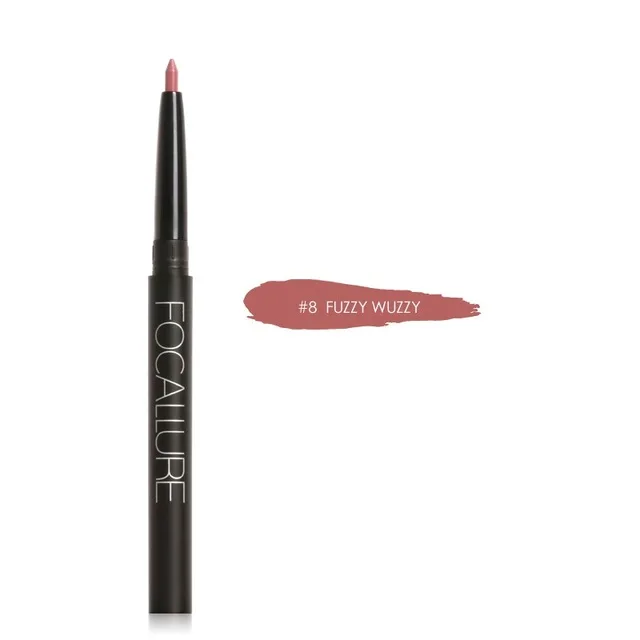 Синий Focallure 19 цветов lipliner ручка Профессиональный водонепроницаемый Контурный карандаш для губ для женщин сексуальная матовая помада Косметические Карандаши - Цвет: Синий