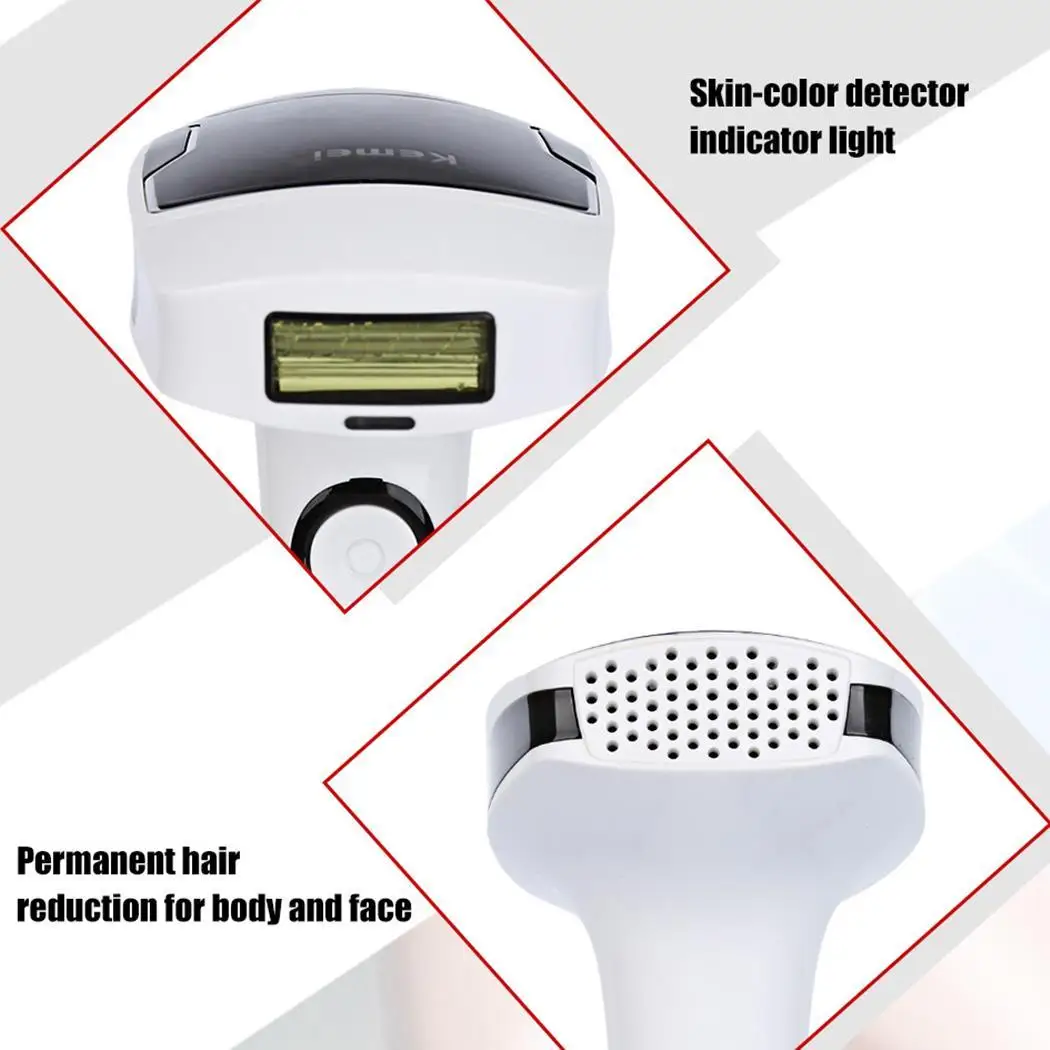 Женский лазерный эпилятор электрический постоянный безболезненный бытовая