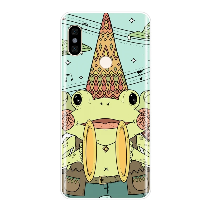 Задняя крышка с кроликом для Pocophone F1 Xiaomi Redmi S2 4A 5A 6A 5 Plus мягкий силиконовый чехол