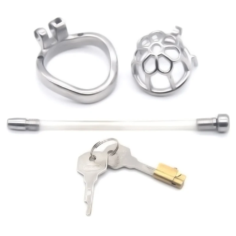 Мужское устройство верности из нержавеющей стали мужские кольца с замком сливы