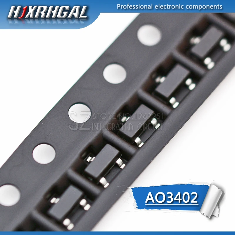 50 шт. AO3402 SOT23 A29T SOT-23 SOT Новый MOS FET транзистор HJXRHGAL | Электронные компоненты и