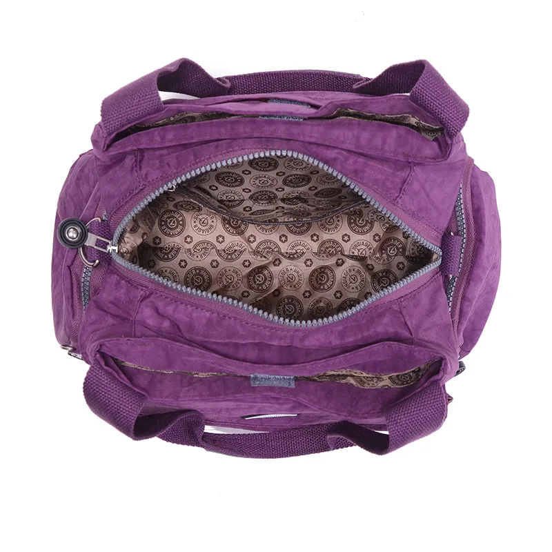 Хит Женская однотонная дорожная водонепроницаемая сумка нейлоновая для женщин