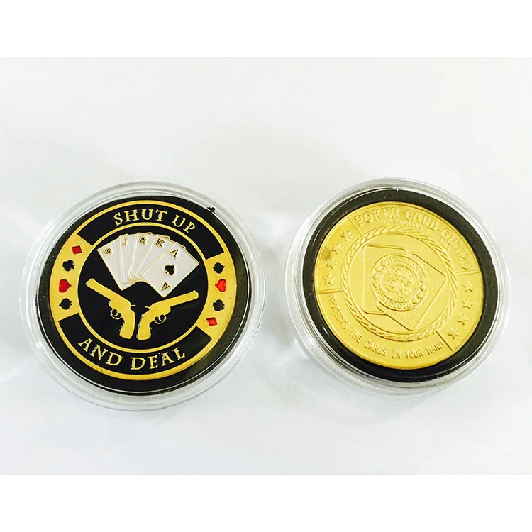 Казино азартные игры Дешевые Пользовательские жетоны монеты заткнуться и иметь