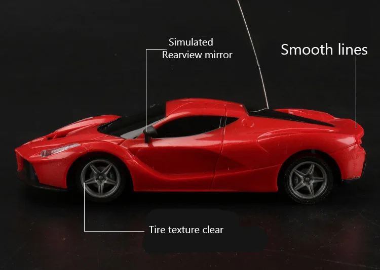 1:24 RC автомобиль вождения спортивных автомобилей модели привода дистанционного управления автомобиль RC Боевая игрушка подарок для детей