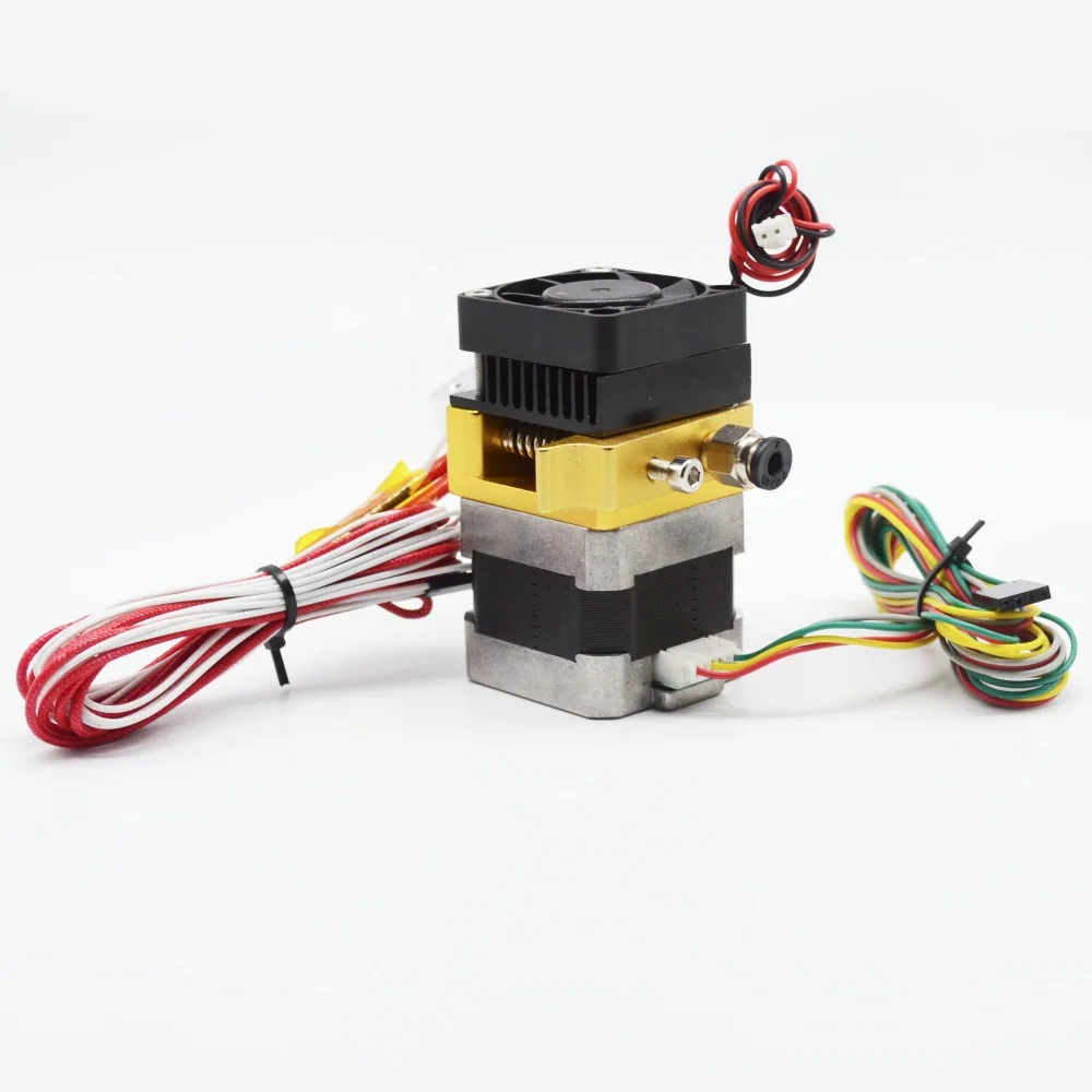 Обновлен 3D Головка Принтера MK8 Экструдер j-глава Hotend Сопла 0.2/0.3/0.4/0.5 мм Подачи на