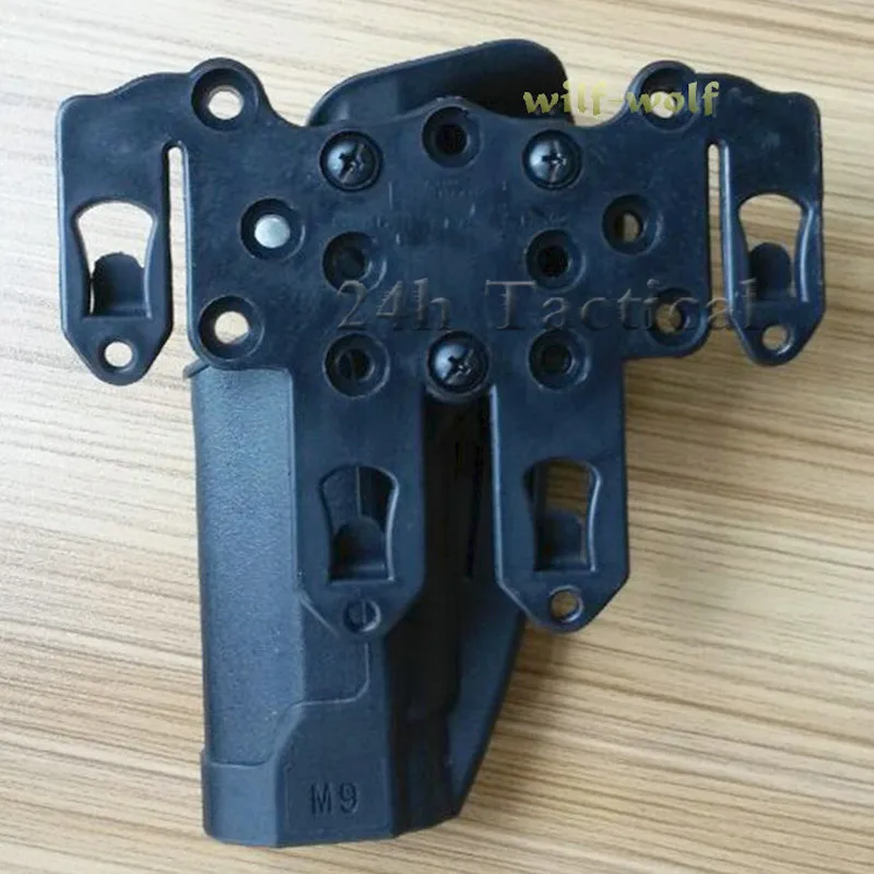 

Tactical Molle Belt Holster Platform M9 Glock Army Strike Combat Gun Holster Adapter Fit For HK USP Colt 1911 P226
