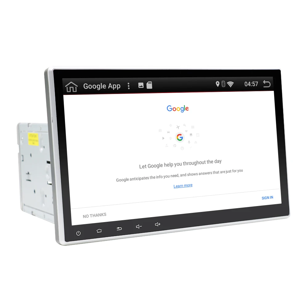 Eunavi 10 1 'ƈ Din Универсальный Android 8 автомобильный радиоприемник ПК gps Навигация