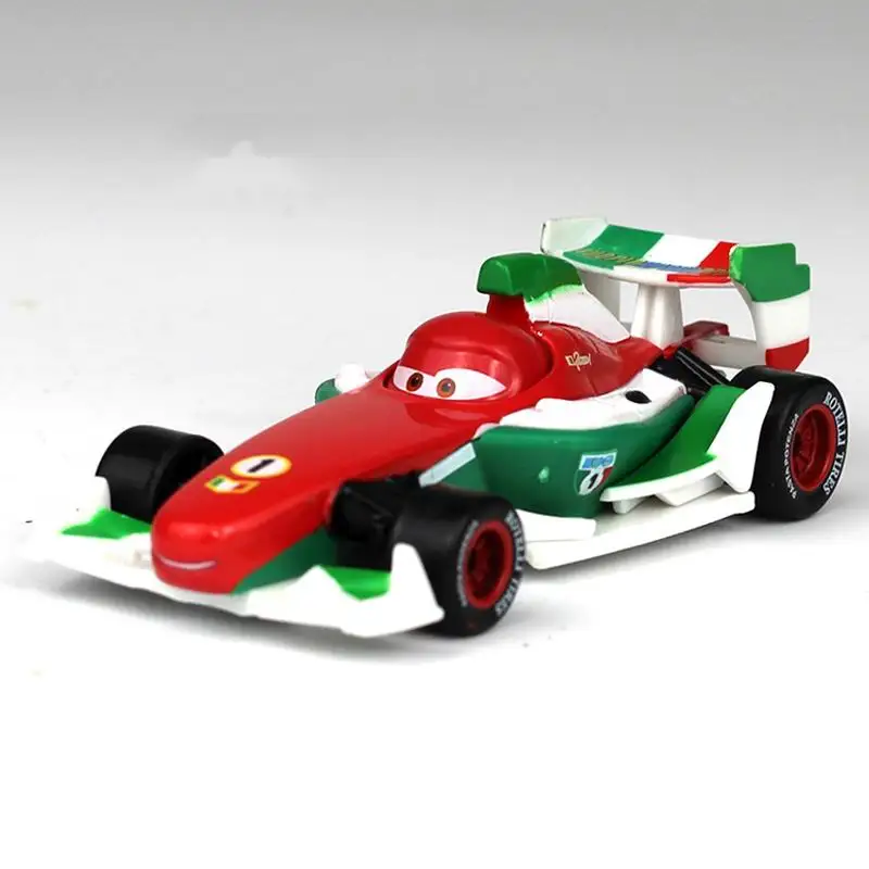 052 10 1pcs 8cm 2 шт./компл. disney «Тачки» Lightning McQueen Джексон Storm Ramirez Мак дядя грузовик игрушечный автомобиль Фигурки игрушки для детей, авто, подарок - Цвет: 052 10 1pcs 8cm