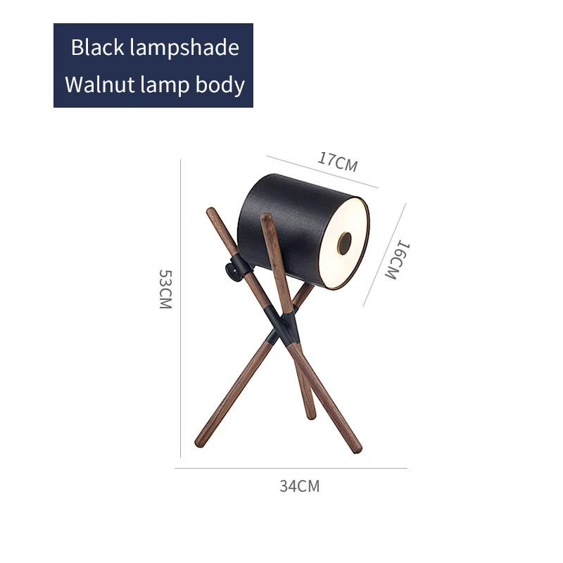 Dia 53cm Black Деревянные треугольные вертикальные напольные светильники в скандинавском стиле для спальни, гостиной, офиса, Современные Напольные светильники из твердой древесины для дома - Цвет абажура: Dia 53cm Black
