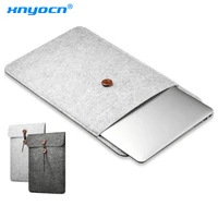 new business style protective woolen felt cover case anti shock case bag cover for macbook air pro 11 12 13 15 inch laptop
