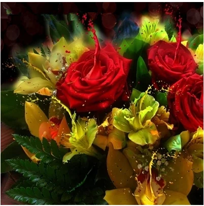 rose flower scenery diamond painting movies cross stitch santa claus snowman hibah home decor diy pintura diamante ponto cruz | Дом и сад