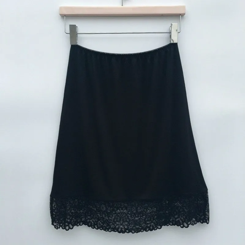 Женские полутапочки Нижняя юбка до колена из модала цветочные подъюбники