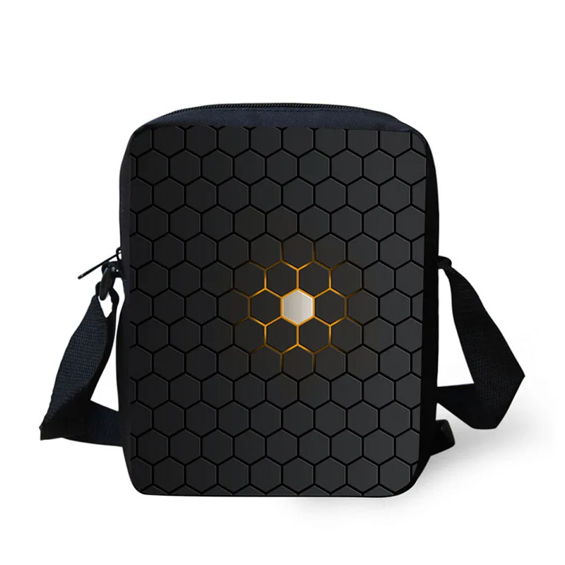 Сумка кросс боди Женская с геометрическим дизайном маленький саквояж на плечо