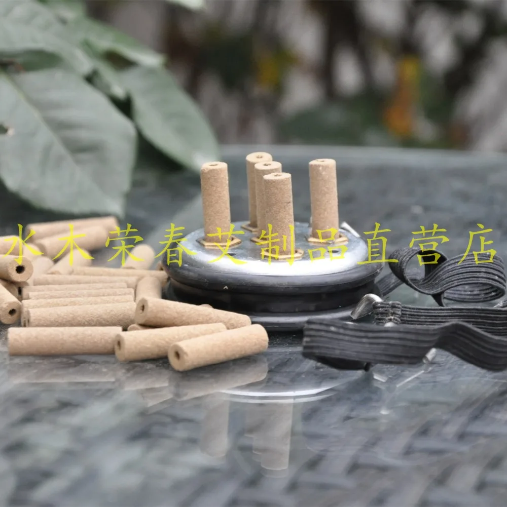 400 шт. мини полые мокса рулоны для пять отверстий прогревание пупка основание