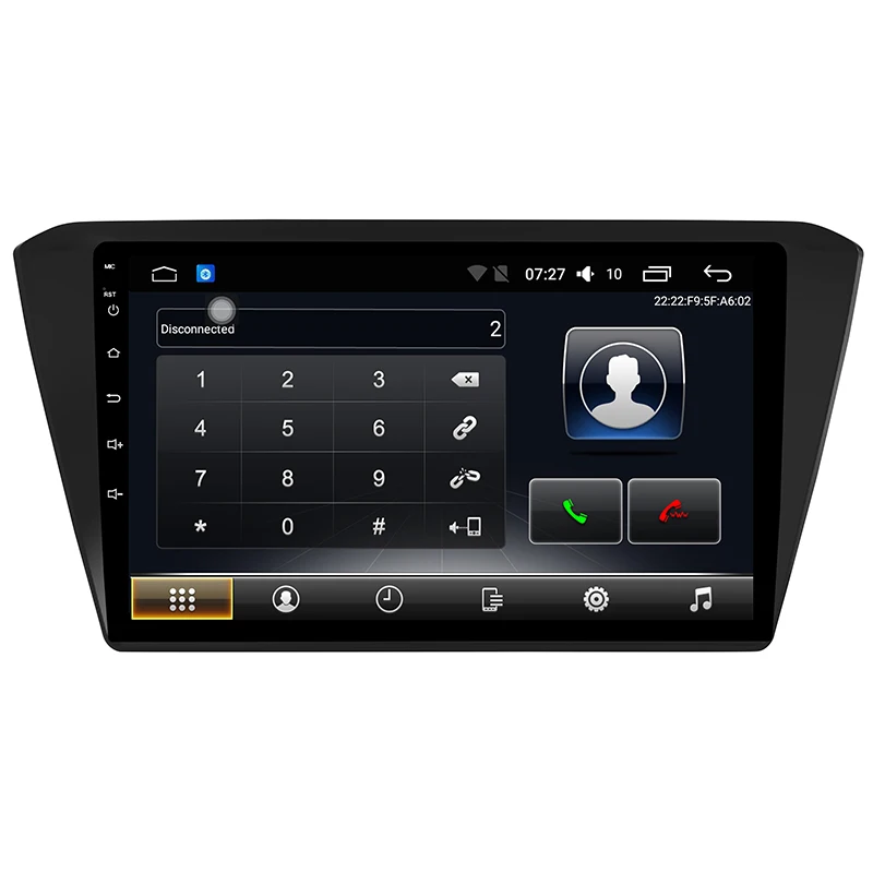 Android 7 1 Автомобильный мультимедийный dvd-плеер для Skoda Superb 2015-2018 GPS навигационная