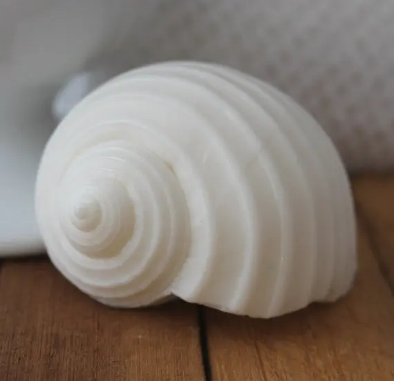 

Silicone Mould Pearl Conch Handmade Soap Mold Shells Shellfish Shape Soap Mold Decorating Fondant Cake Mold