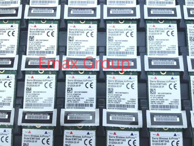Для IBM Lenovo Thinkpad W540 T440 T540P L440 X240 X1 Carbon EM7345 + 2 антенны NGFF M.2 WWAN Card 04X6014 4G LTE/HSPA +|lte 4g|lte cardlte