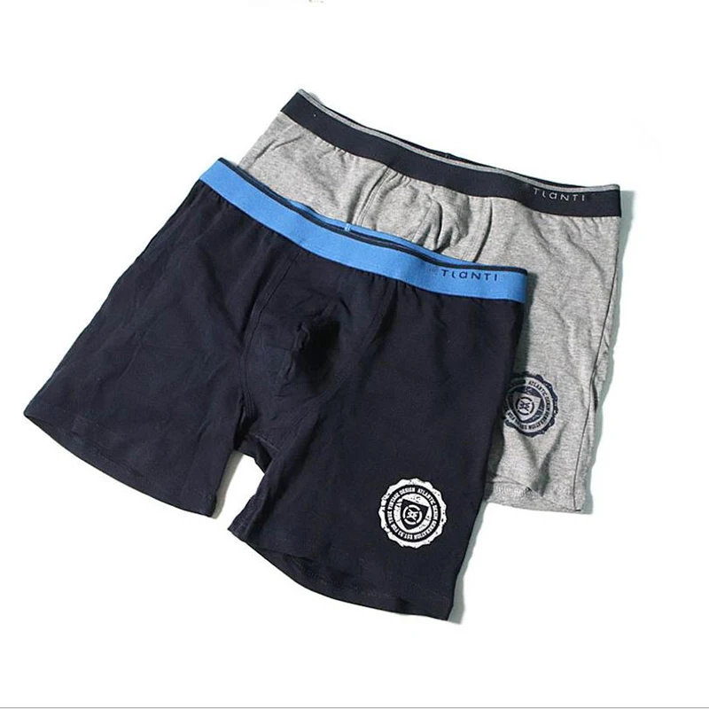 Европейский стандарт мужские 100% хлопчатобумажный сундук дышащее удобное нижнее