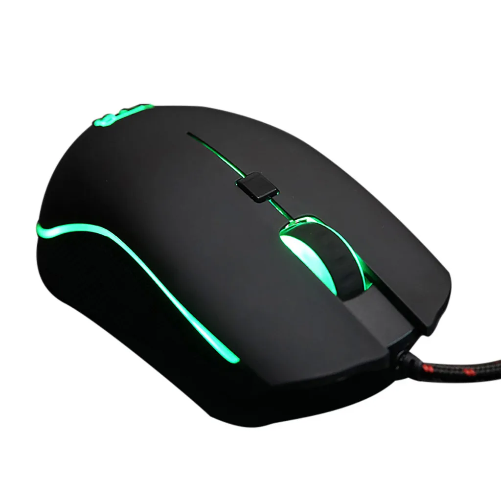 MOTOSPEED V40 игровая мышь 4000 DPI 6 кнопок RGB подсветка геймерская Usb Проводная для