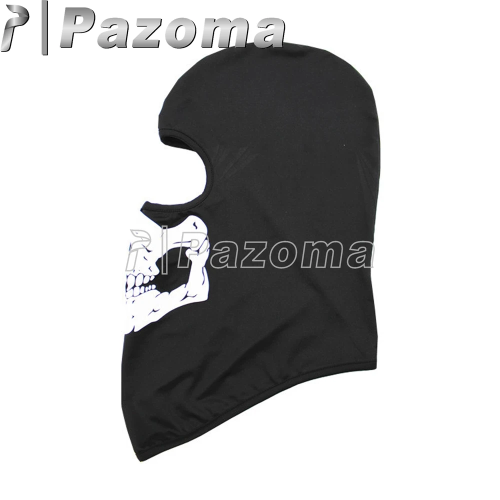 Лидер продаж мотоциклетная шляпа из лайкры с черепом призраком лыжами