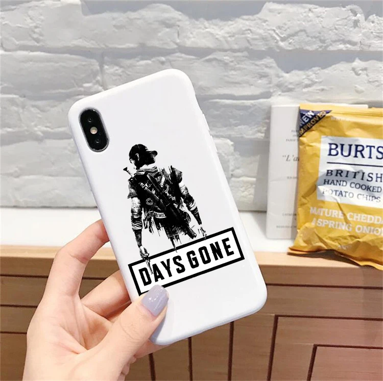 Days Gone MONGREL прощание MC цветной мягкий силиконовый телефон чехол для iPhone 6 6s 6plus 7 7plus 8 8plus XR XS XSMAX - Цвет: 21908