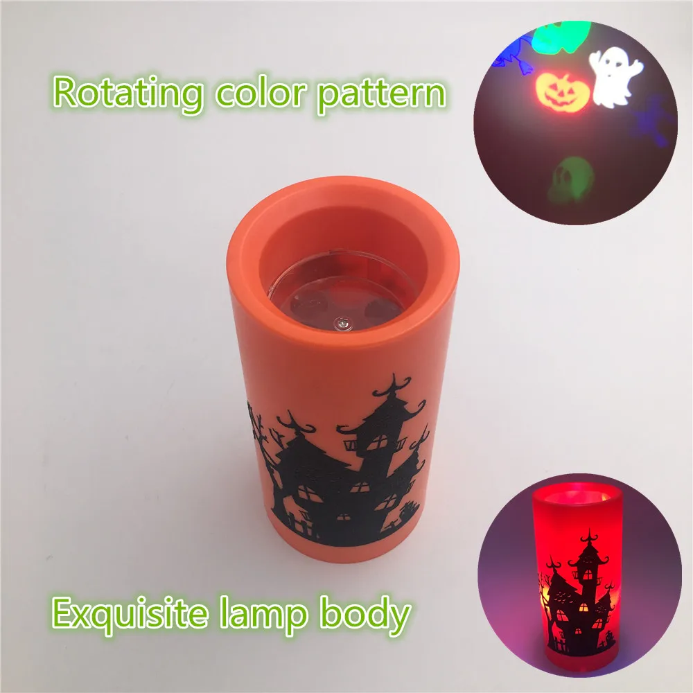 Новая светодиодная лампа для прожектора на Хэллоуин RGB сцены ландшафтное