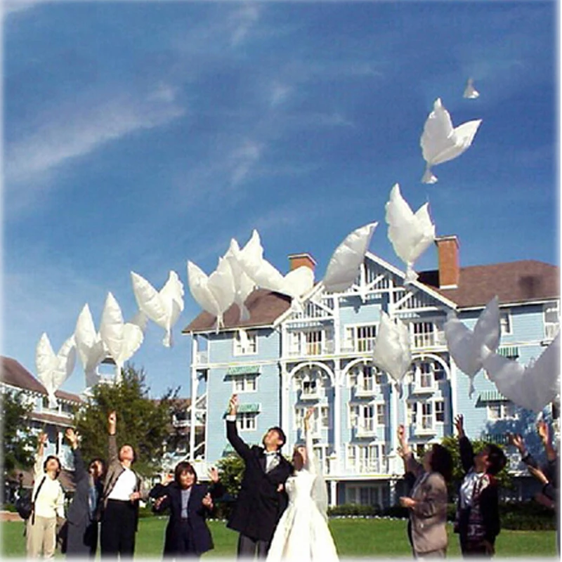 CAMMITEVER 2 шт голубь Свадьба Вечеринка брак ПВХ воздушный шар Невеста годовщина