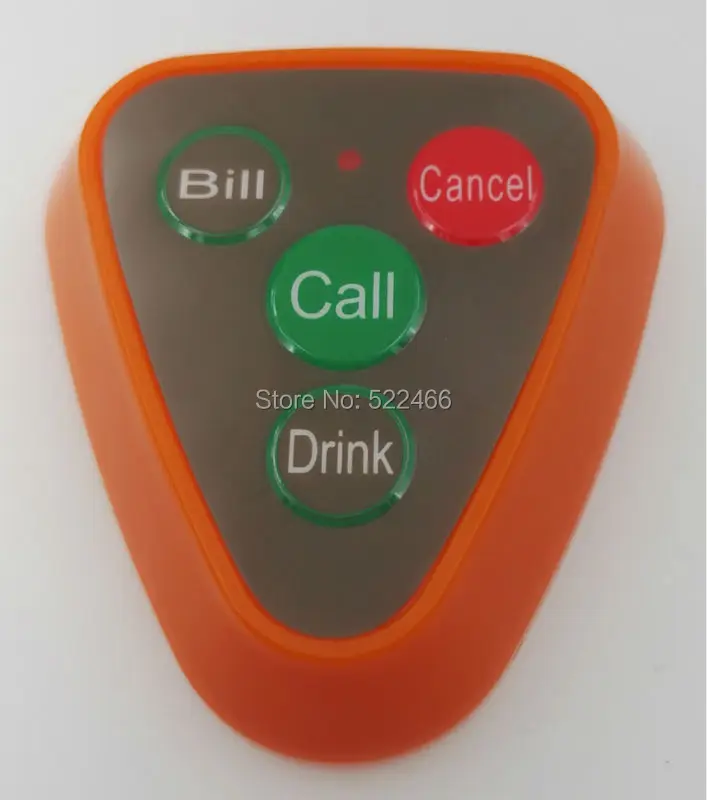 Привлекательный дизайн пейджер для ресторана телефонная лампочка фотография