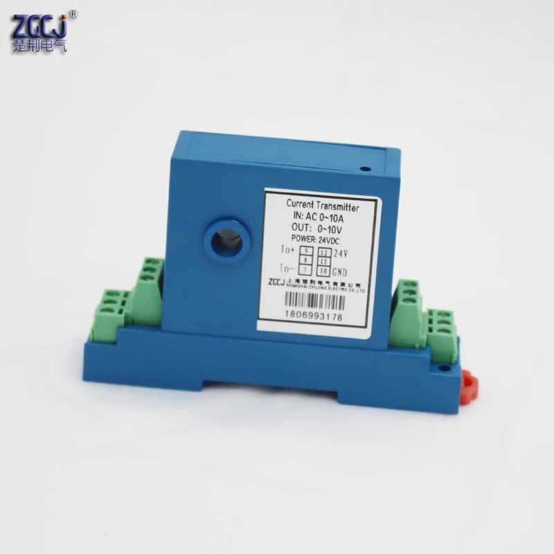 AC1A, 2A, 5A, 10A, 15A, 20A, 30A, 50A, 100A, 150A, 200A, 250A, 300A, 400A, 500A, 600A преобразователь переменного тока 4-20mA, 0-20mA, выход 0-5 В, 0-10 в
