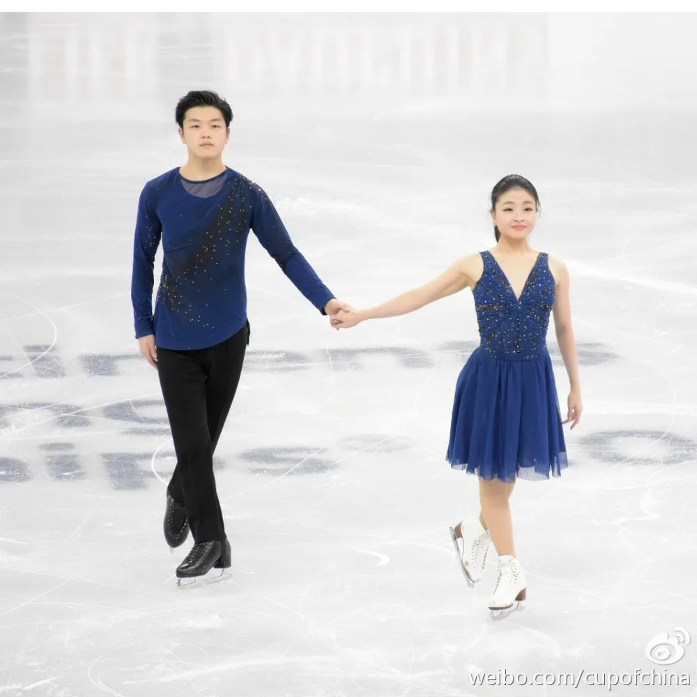 Бесплатная доставка платье для фигурного катания на льду/скручивание