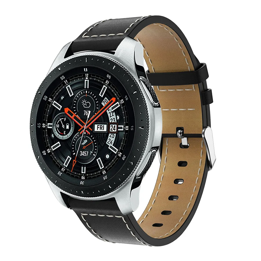 Кожаный ремешок для Samsung Gear S3 Frontier/Классические Смарт-часы сменный Браслет часов