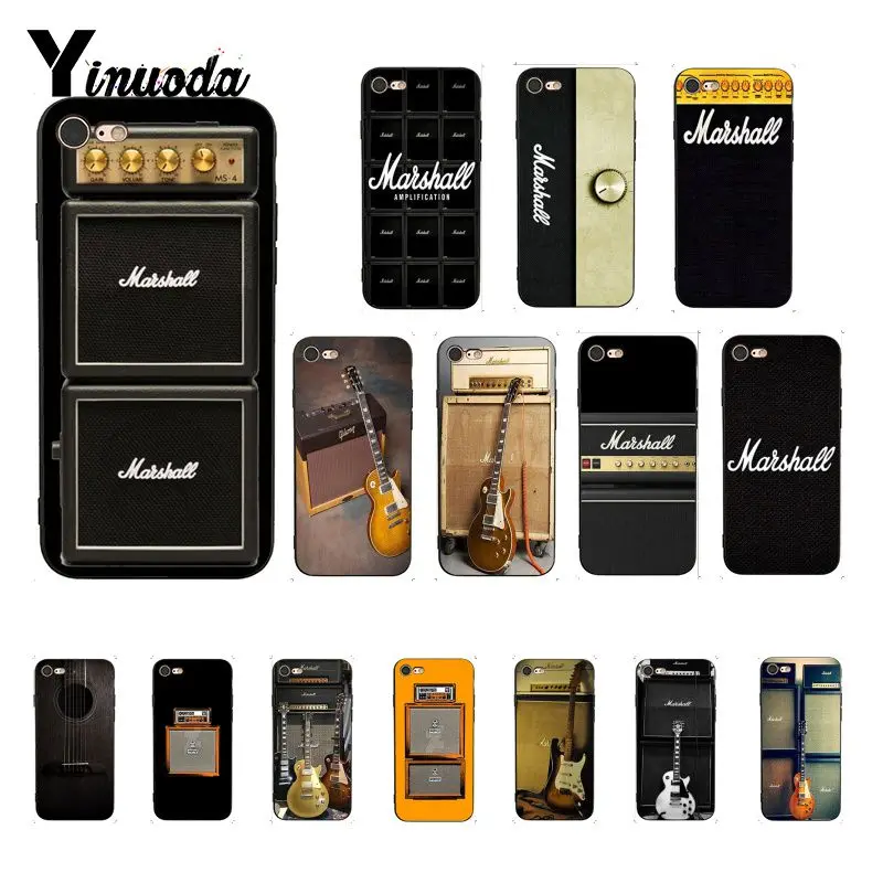 Yinuoda гитара amp marshall Новинка чехол для телефона Fundas чехол для iPhone 8 7 6 6S 6Plus 5 5S SE XR X XS MAX Coque Shell