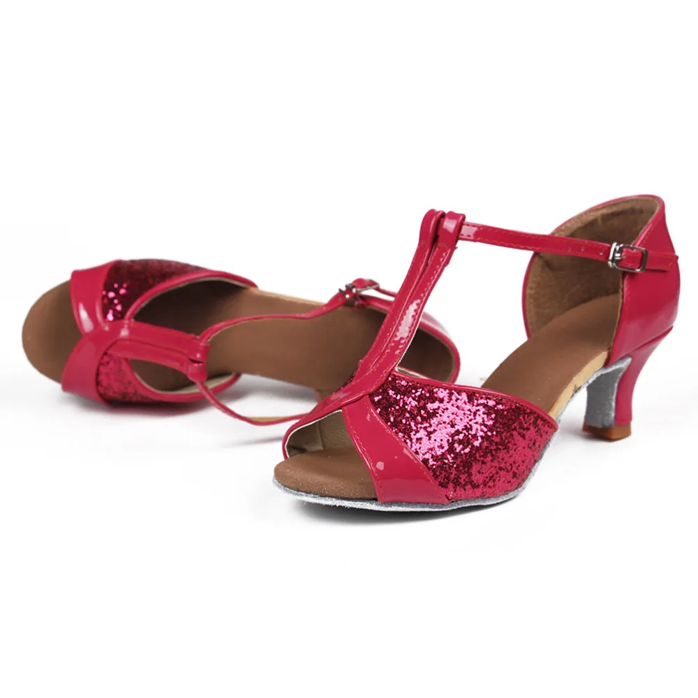 Бальные туфли для латинских танцев женщин/девушек высокое качество сатиновые с