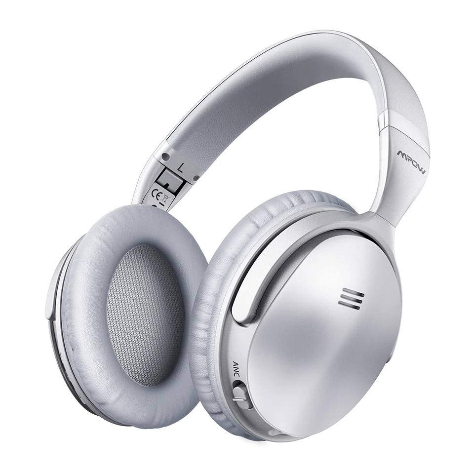 Mpow H5 2nd Беспроводной Bluetooth гарнитура Bluetooth активные Шум шумоподавления наушники с 18 часов проигрывания Шум микрофон с функцией шумоподавления